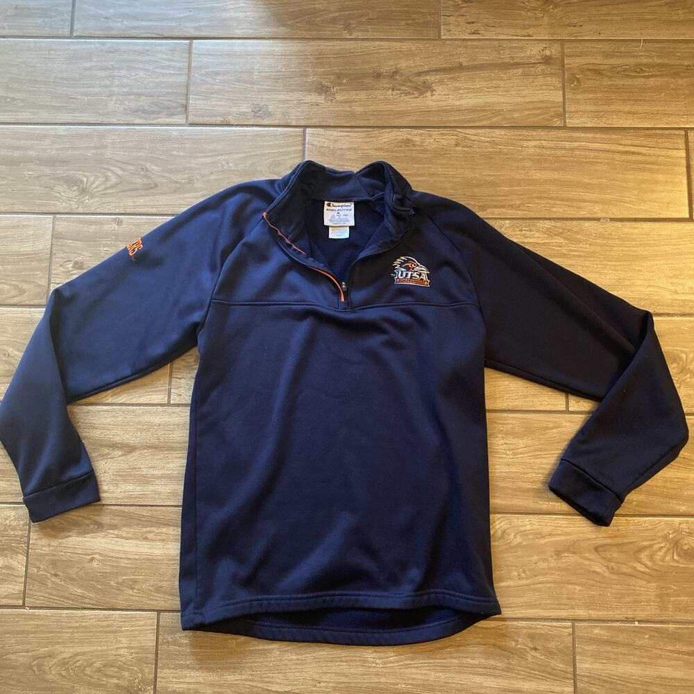 Champion UTSA Roadrunners Sweatshirt Sweater Medium Blue NCAA College Football